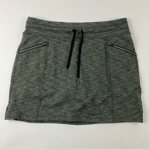 Athleta Dark Gray Heather Mini Skort